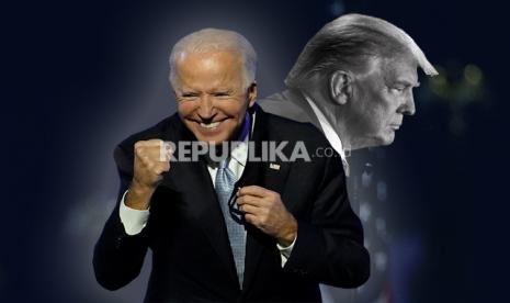 Infografis Biden Depak Trump dari Gedung Putih