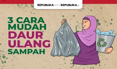 Infografis cara memilah sampah