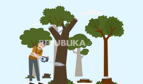 Infografis Deforestasi Hutan Amazon Makin Mengkhawatirkan