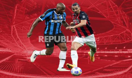 Infografis Inter vs Milan