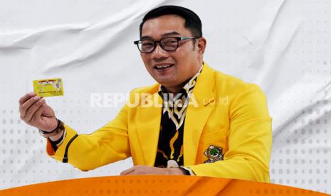 Ridwan Kamil Bergabung dengan Partai Golkar