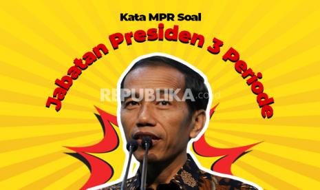 Infografis Jabatan Presiden 3 Periode