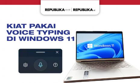 Infografis kiat pakai voice typing di Windows 11