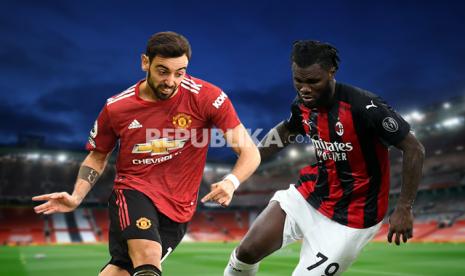 Infografis Manchester United Vs AC Milan