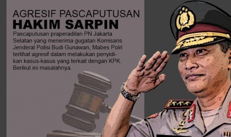 infografis Pascaputusan Hakim Sarpin