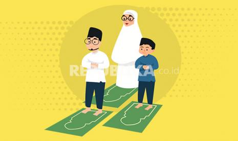 Infografis Tata Cara Sholat Idul Adha di Rumah