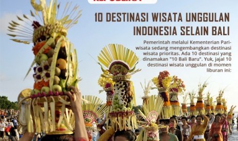 Ini 10 destinasi wisata unggulan Indonesia