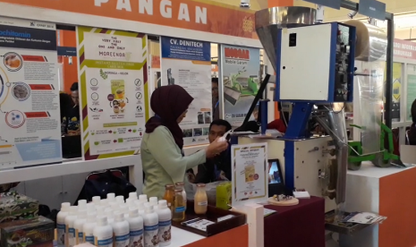 Inovator Inovasi Indonesia Expo (I3E) yang digelar Kementerian  Ristek Dikti di Atrium Jogja City Mall, Kamis (25/10).