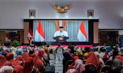 Internasional Bisnis Asosiasi (IBA) menggelar halal bihalal dengan pekerja migran Indonesia dari 12 negara pada Ahad (5/5/2024).