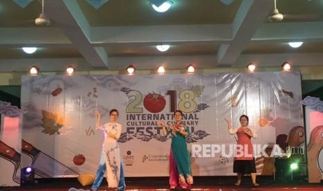 International Cultural and Culinary Festival (ICCF) 2018 di  Universitas Muhammadiyah Yogyakarta (UMY).