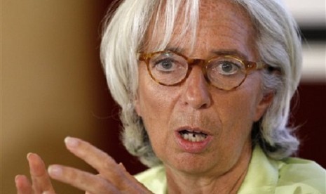 International Monetary Fund Managing Director Christine Lagarde (file photo)