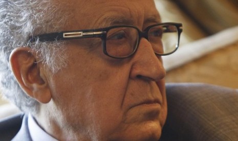 International peace envoy for Syria, Lakhdar Brahimi (file photo)  