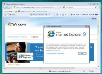 Internet Explorer 9