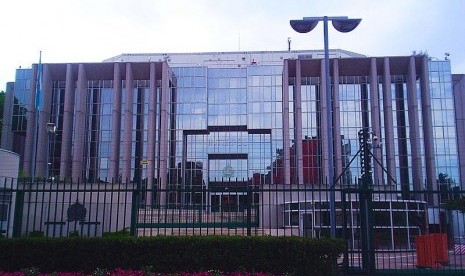 Interpol headquarters in Lyon (file photo)