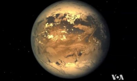 Interpretasi atas planet Kepler-186f.