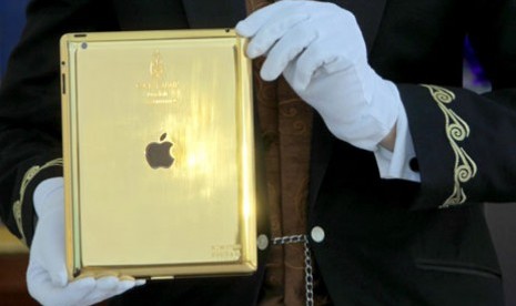 Ipad emas 24 karat