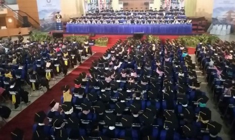 IPB menggelar wisuda tahap pertama tahun akademik 2017/2018, Rabu (13/9). 