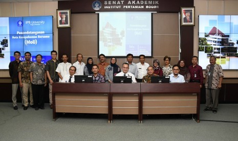 IPB University meneken kerja sama dengan Kabupaten Batu Bara dan PT Royal Canin Indonesia.