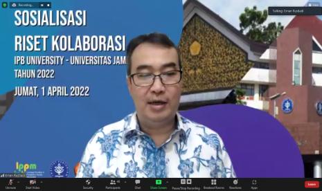 IPB University menjalin kerja sama riset dengan Universitas Jambi, Jumat (1/4).