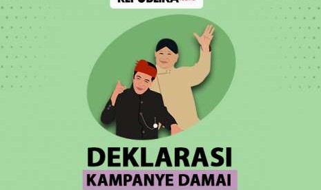 Isi deklarasi kampanye damai.