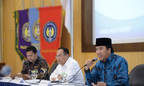 iskusi dan Pembekalan PTNBH di Rektorat Universitas Negeri Yogyakarta.