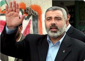 Leader in Gaza Strip, Ismail Haniya (file photo)