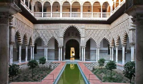 Istana Alcazar di Kota Sevilla, Spanyol