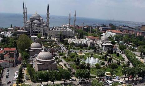 Rumah Sakit Wabah di Turki Jadi Pusat Pendidikan Islam. Foto: Istanbul ibu kota Turki Utsmani