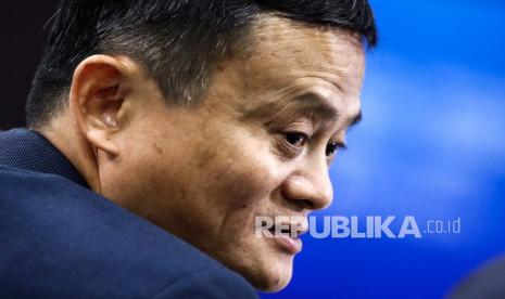 Jack Ma, pendiri dan ketua eksekutif perusahaan e-commerce China, Alibaba Group.