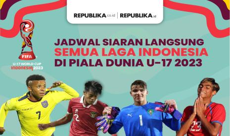 Jadwal siaran langsung timnas Indonesia U-17 di Piala Dunia U-17 2023.