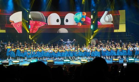 Jakarta Concert Orchestra (JCO) menggelar konser anime. 