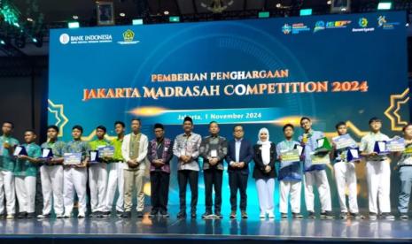 Jakarta Madrasah Competition (JMC) yang di gelar di Jakarta Convention Center, Senayan, Jumat (30/10/2024).