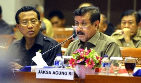 Jaksa Agung Basrief Arief.