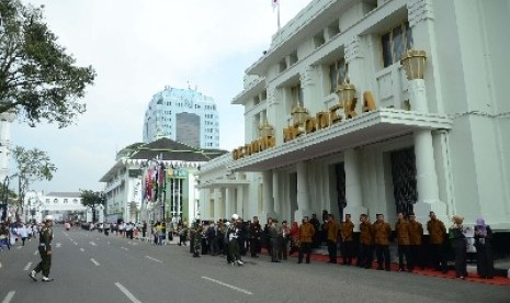 Jalan Asia Afrika di Bandung.