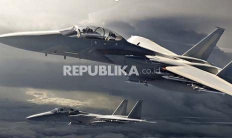 Tampak penempur F15 EX yang ditawarkan AS ke Indonesia