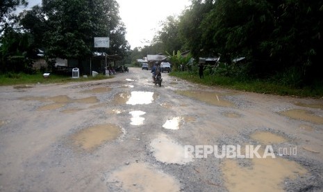 Jalan Rusak (Ilustrasi)