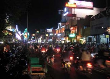 Jalan Malioboro Yogyakarta, ilustrasi