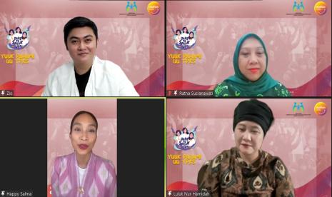 Jalannya Webinar Dare to Speak Up: Yuuk Pahami UU TPKS di Jakarta. 