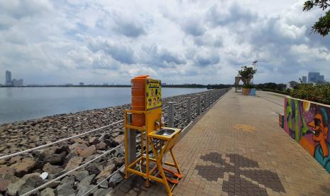 Jalur Jalasena bagian timur di Pantai Maju