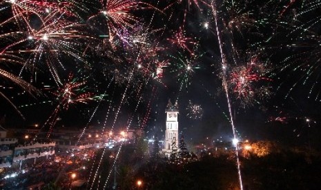 Jam Gadang, Sumatra Barat. 