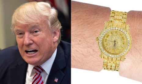 Jam tangan donald trump 