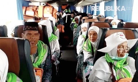 Jamaah calon haji Indonesia di Madinah