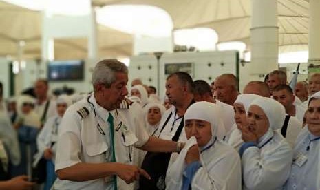 Pemerintah Maroko tetapkan biaya haji 2020 Rp 72 Juta. Foto: Jamaah dari Maroko dan Tasjikistan mulai tiba di Bandara King Abdulaziz, Jeddah, Senin (6/8). Menjelang puncak haji, jamaah berbagai negara kian ramai datang melalui bandara tersebut.