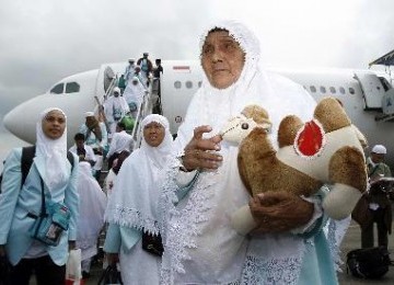 Jamaah haji asal Indonesia.