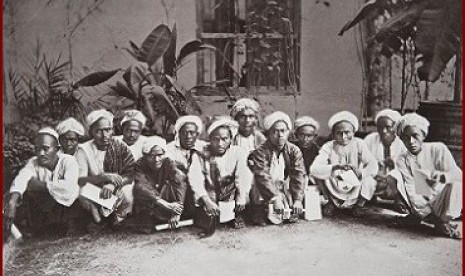 Jamaah haji asal Mandailing Sumatra Utara, tahun 1884 M.