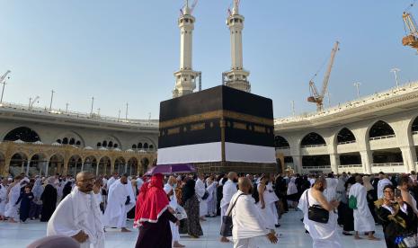 Jamaah haji di Makkah.