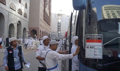 Jamaah haji Indonesia di Madinah bersiap-siap pulang ke Tanah Air.