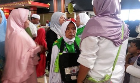 Jamaah Haji Khusus bersiap berangkat menuju Tanah Suci, Senin (14/9)