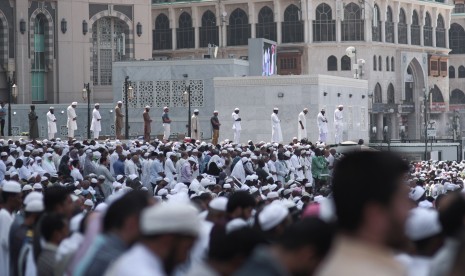 suasana di Kota Suci Makkah, Arab Saudi