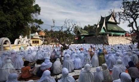 Jamaah Tarekat Syattariyah.